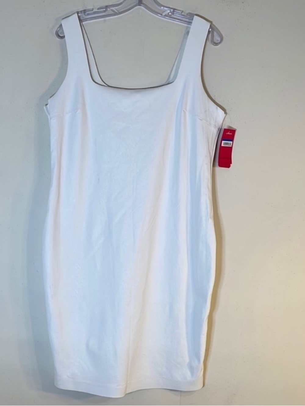 COMMANDO Faux Leather Square Neck Sleeveless Shift Dress. XL. NWT. $258